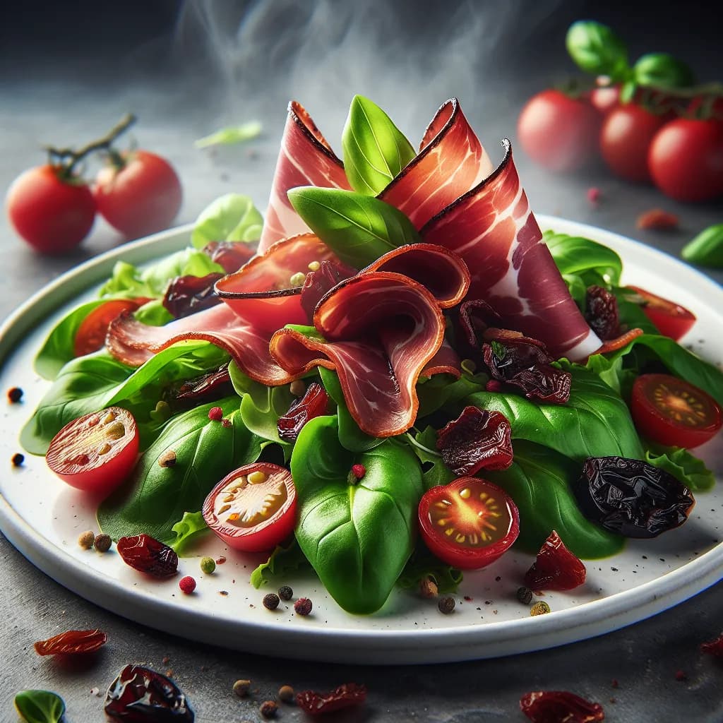 Insalata di Valeriana e Speck