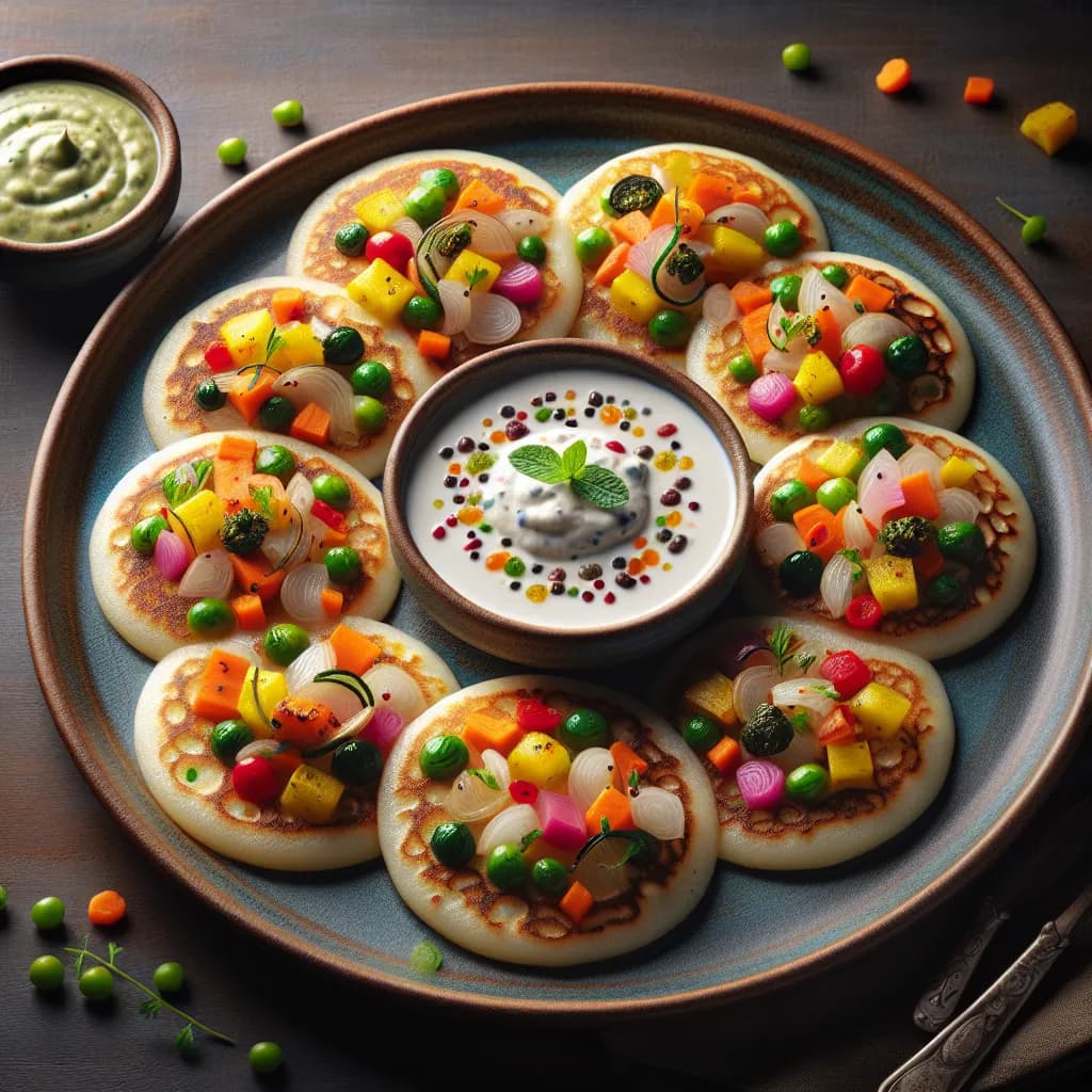 Instant Suji Uttapam
