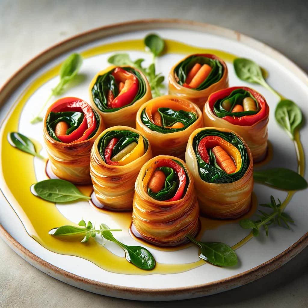 Involtini Primavera di Verdure Miste