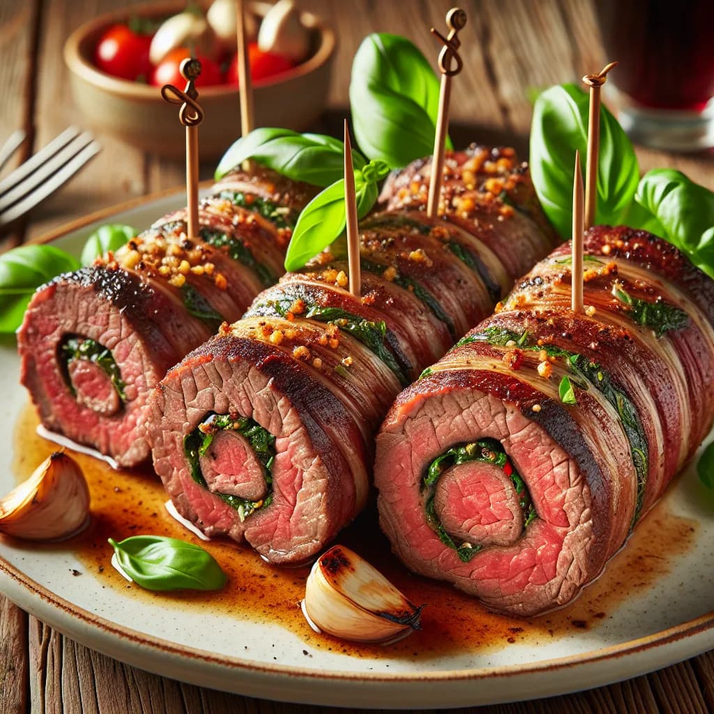Involtini di Manzo alla Brace
