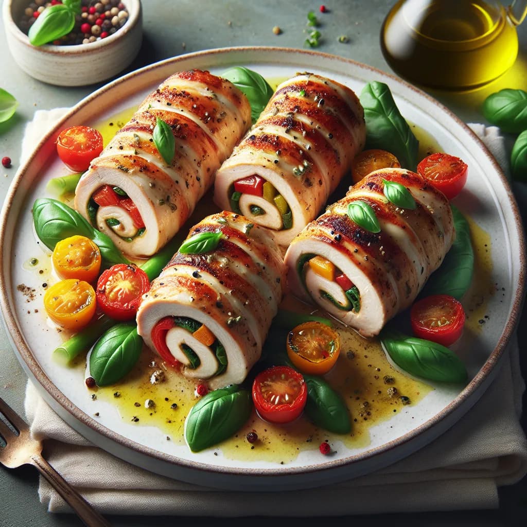Involtini di Pollo Primavera