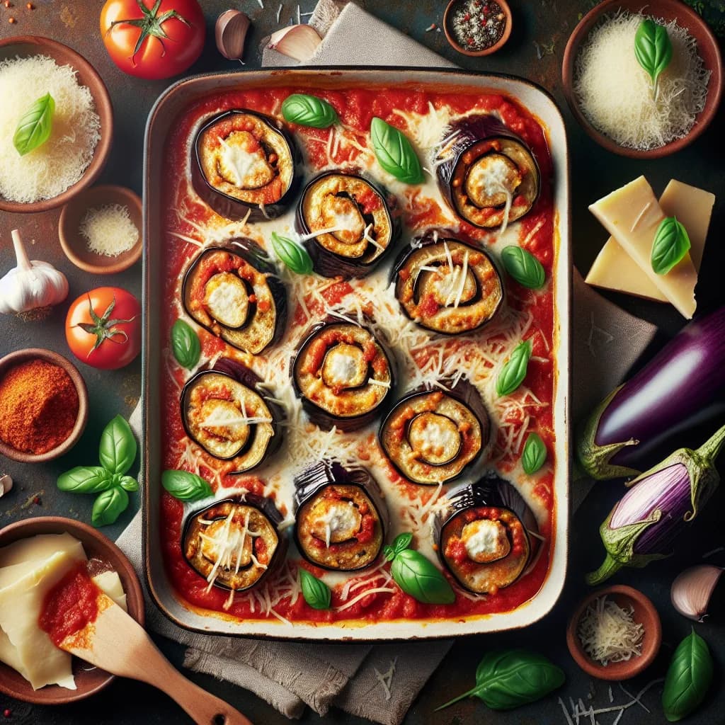 Involtini di melanzane