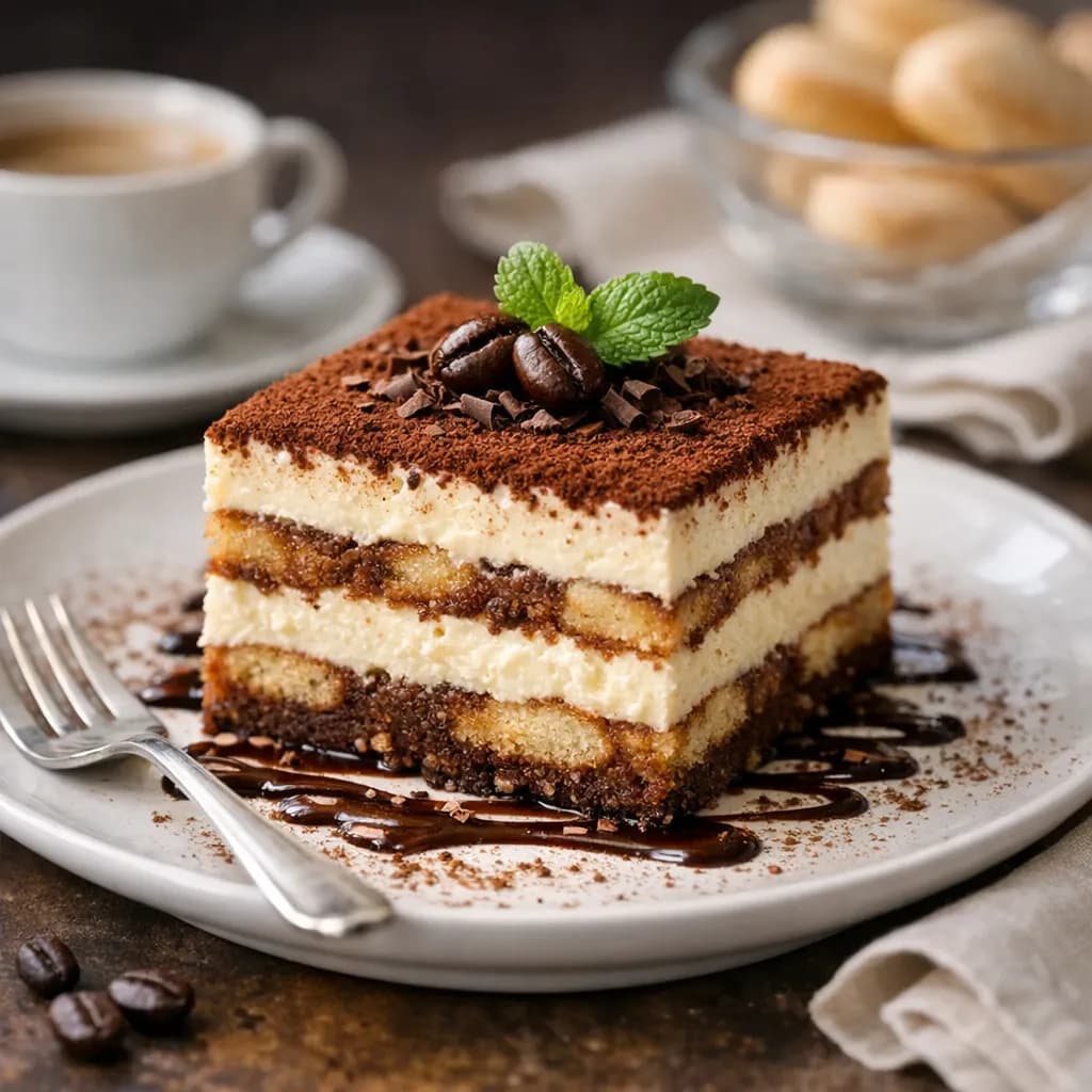 Italian 5 Layer Tiramisu Delight