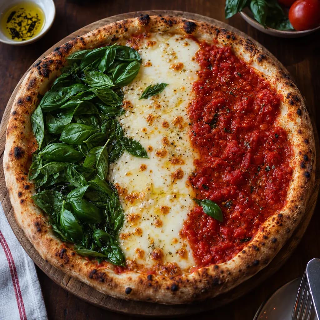 Italian Flag Pizza