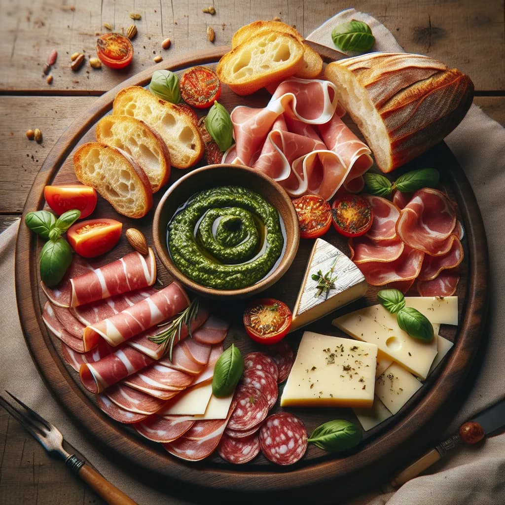 Italian Meat and Cheese Platter