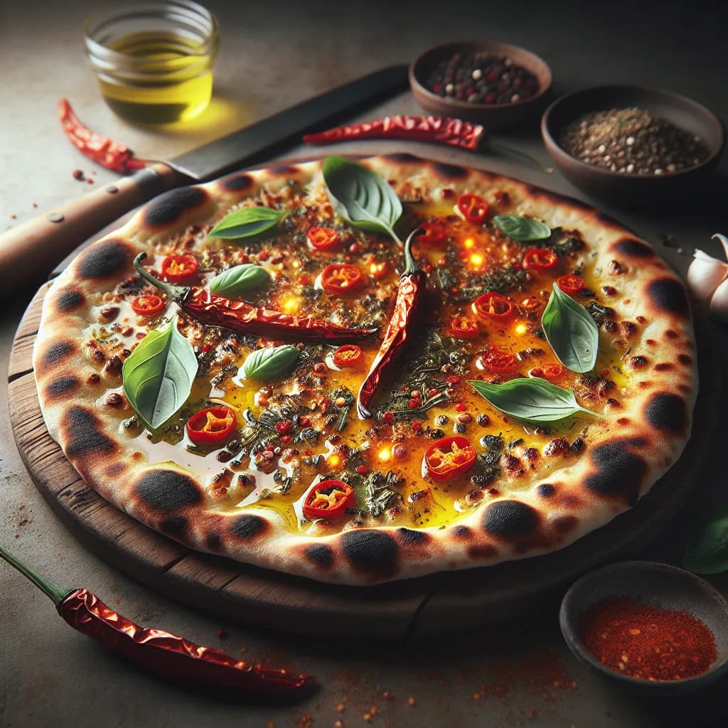 Italian Spicy Flatbread