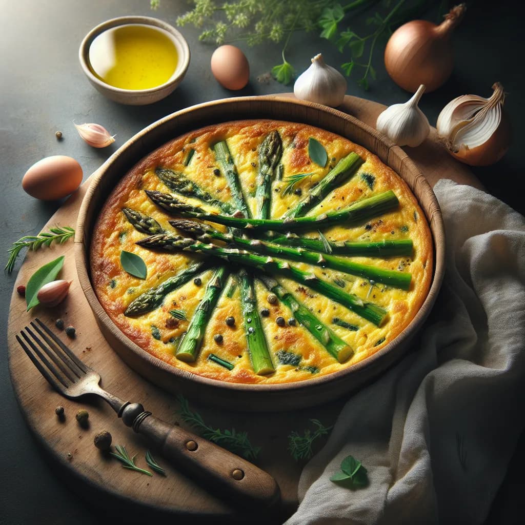Italian Style Asparagus Frittata