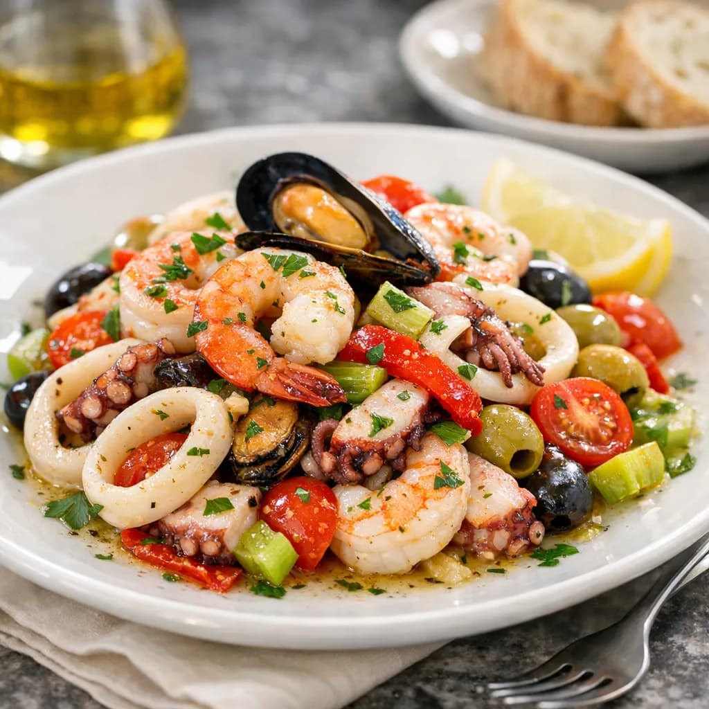 Italian Style Seafood Salad
