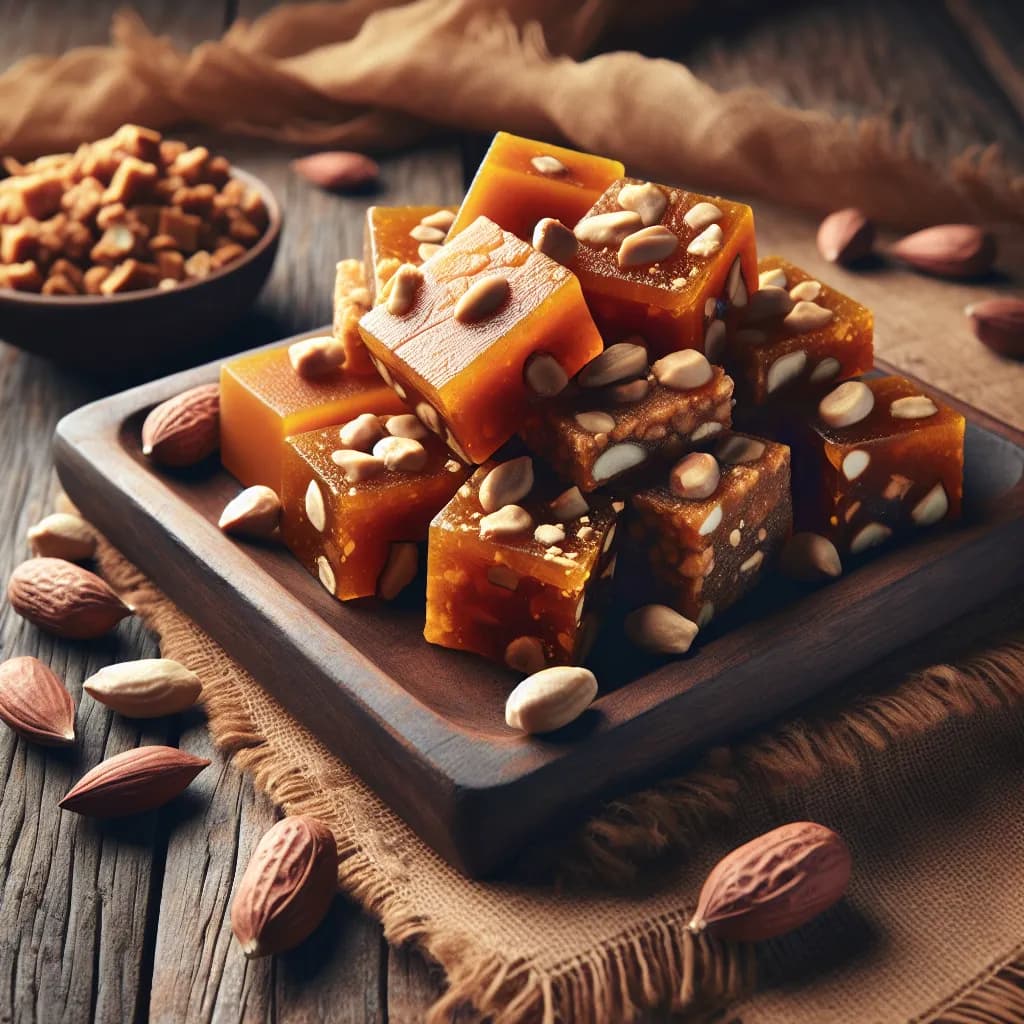Jaggery-Peanut Chikki