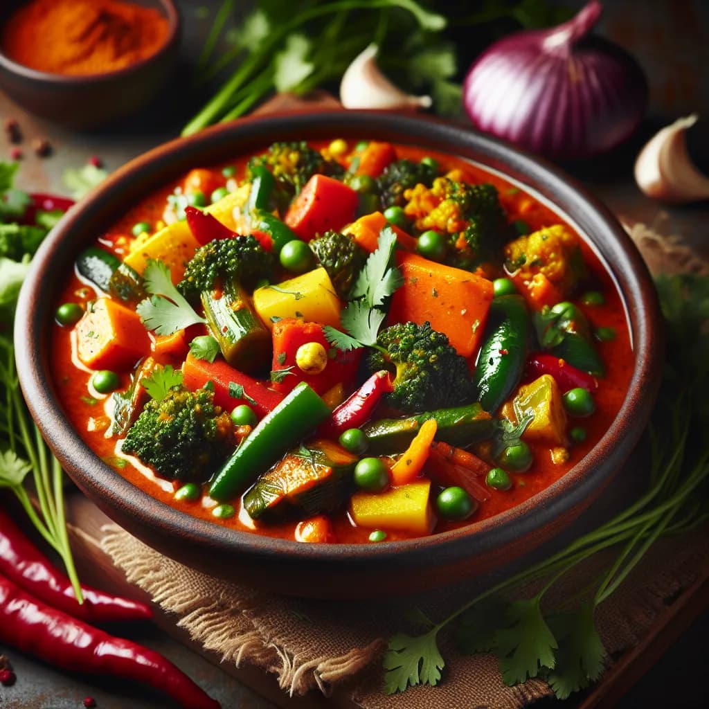 Jaipuri Vegetable Curry