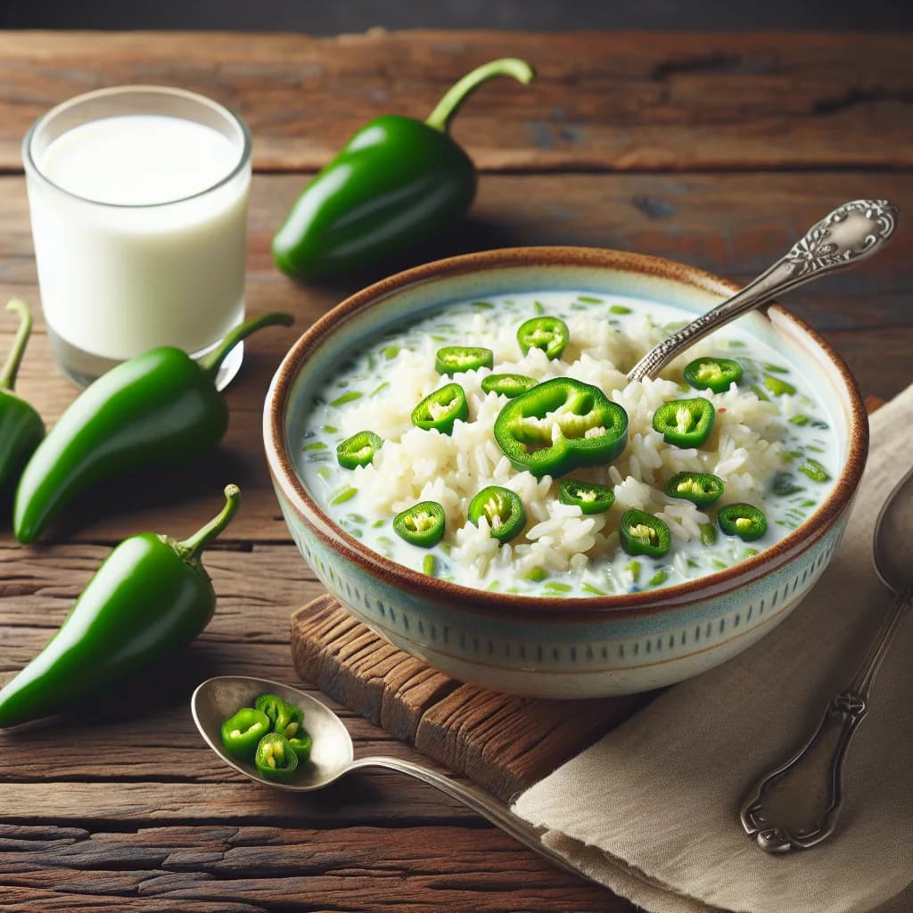 Jalapeno-Milchreis