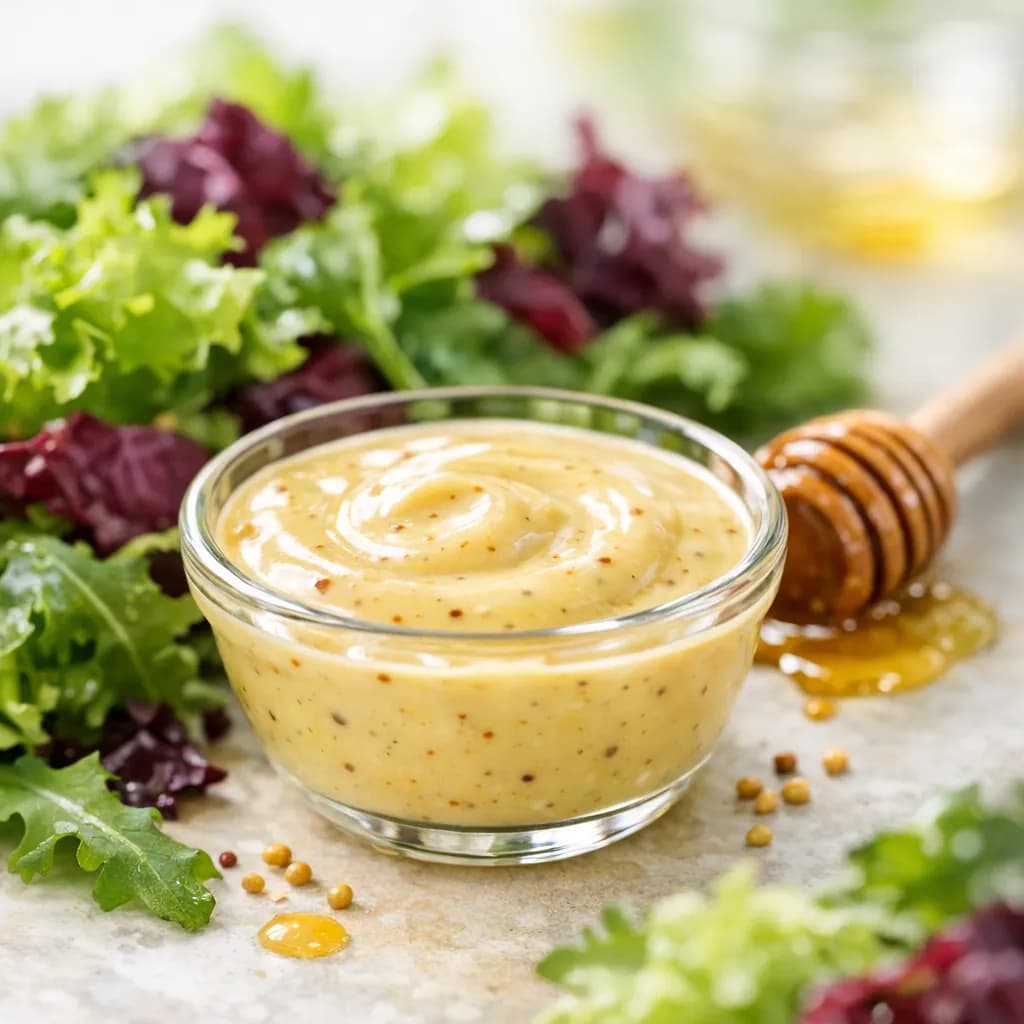 Joghurt-Honig-Senf-Dressing