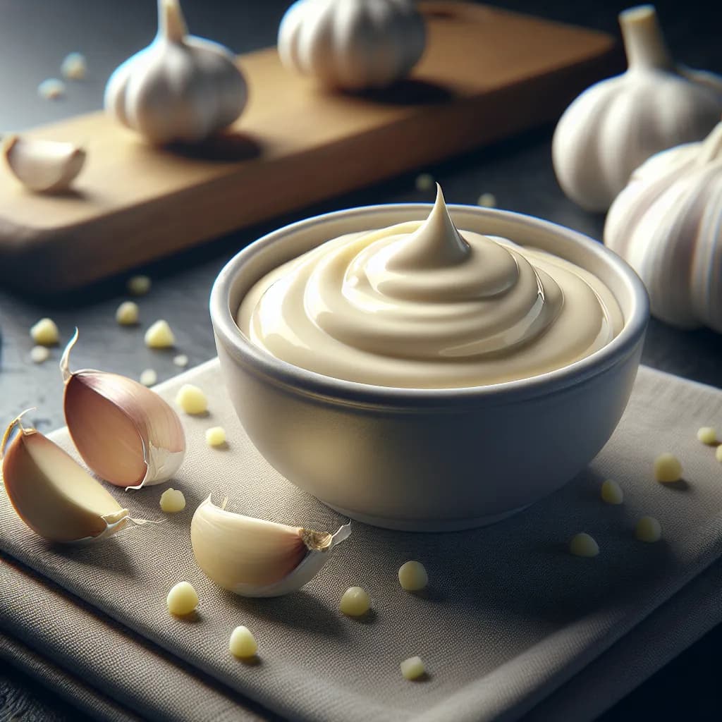 Joghurt-Knoblauch-Burgersauce