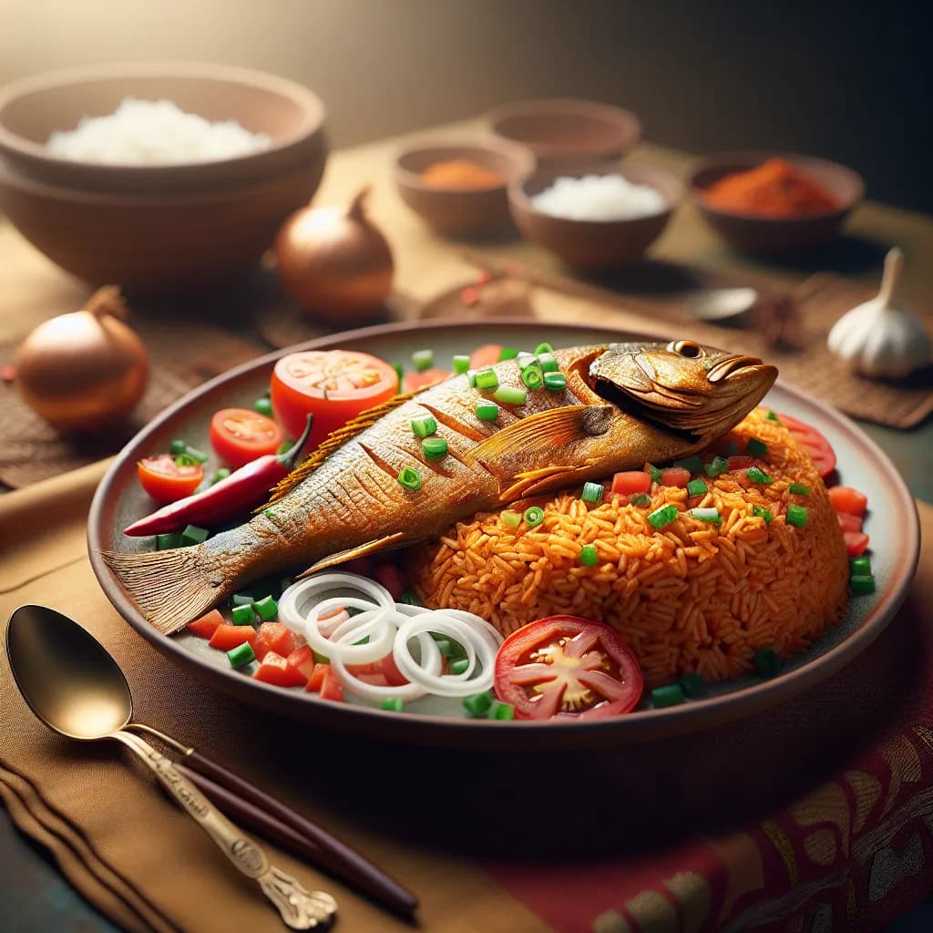 Jollof Rice with Fish