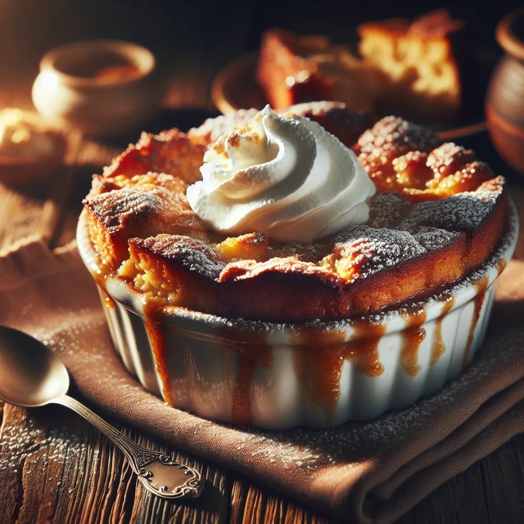 Juicy Bread Pudding Delight