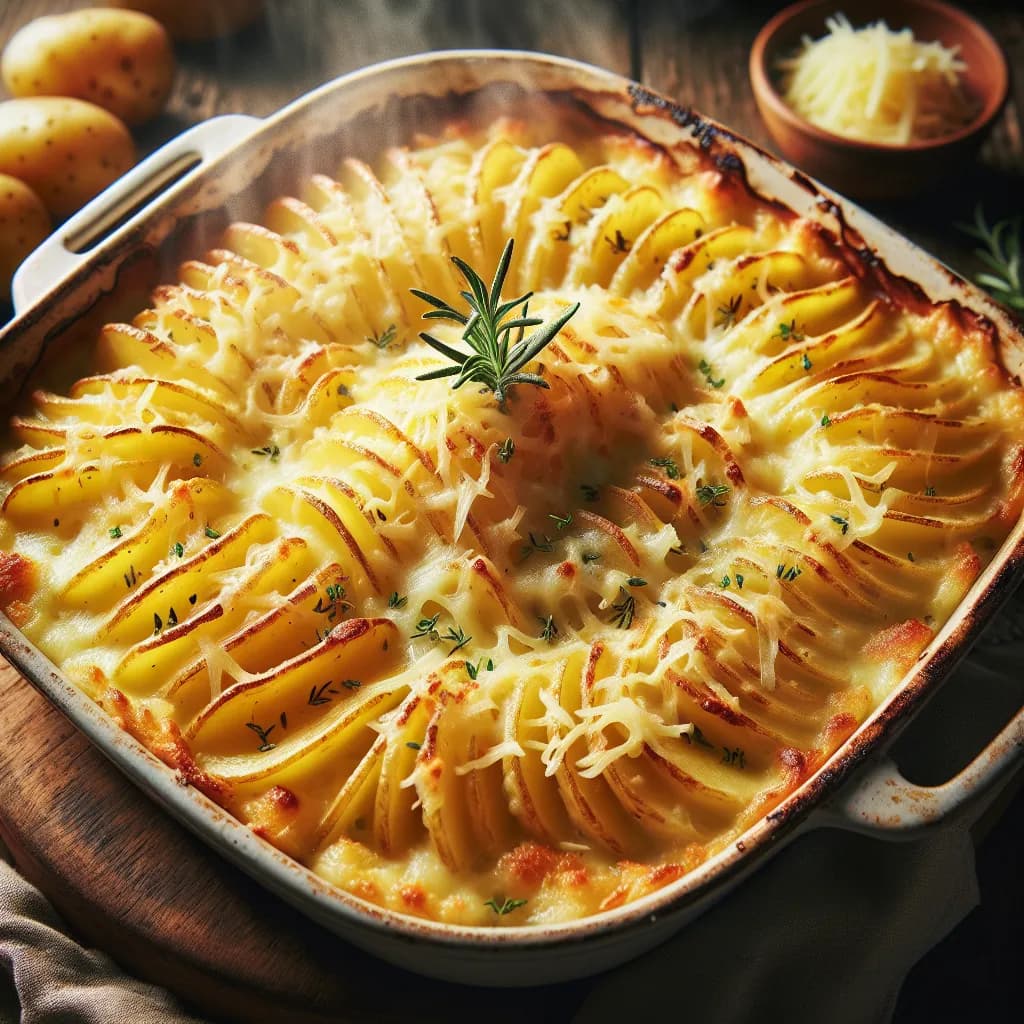 Käse-Kartoffel-Gratin