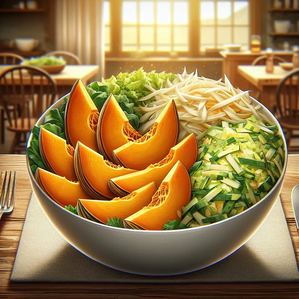 Kürbis-Kraut-Salat