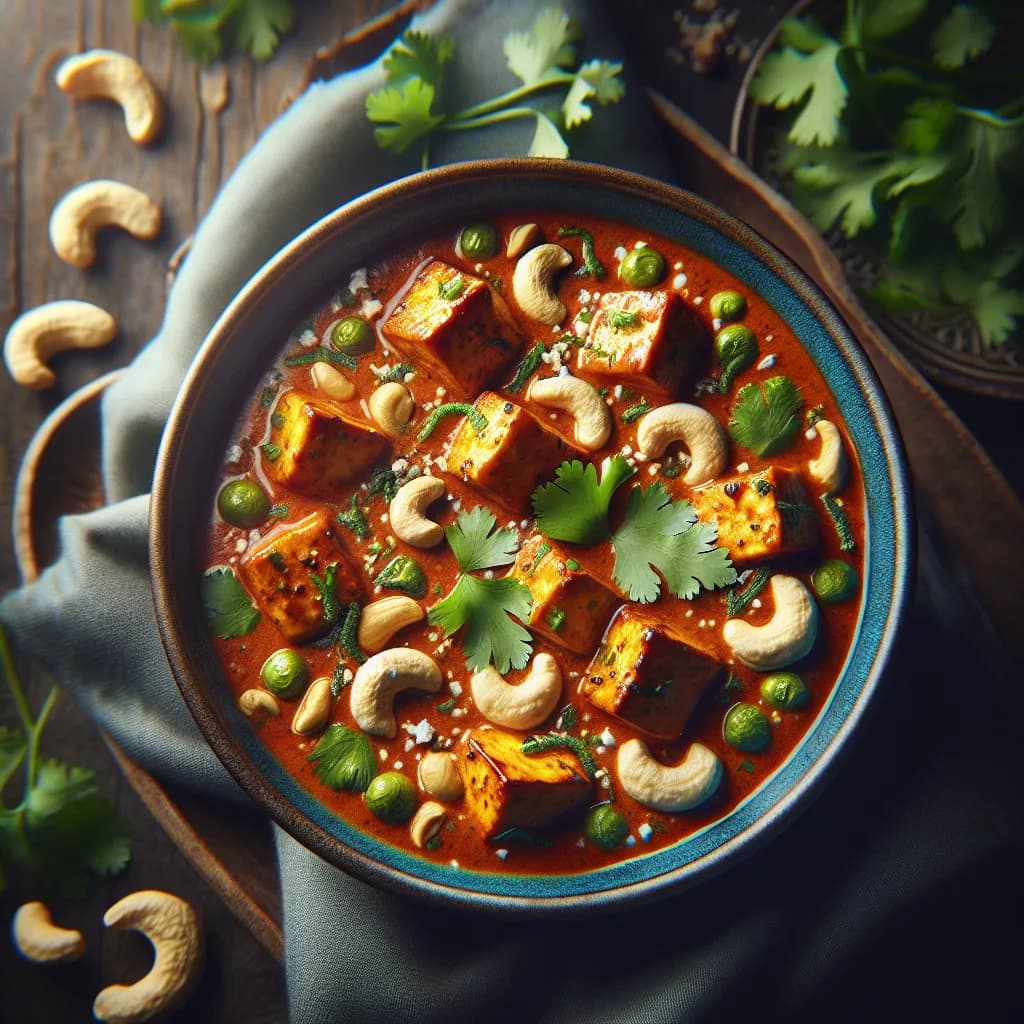 Kaju Paneer Curry