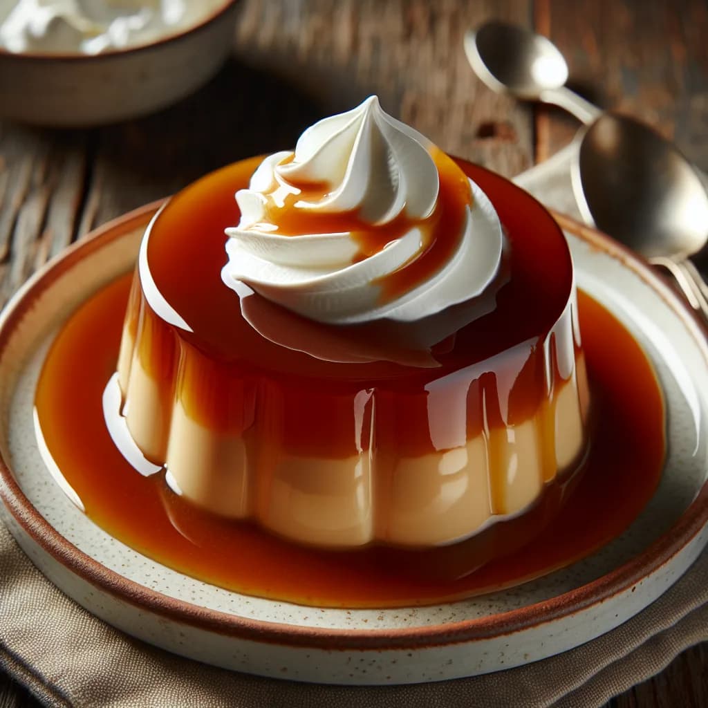 Karamell-Sahnepudding