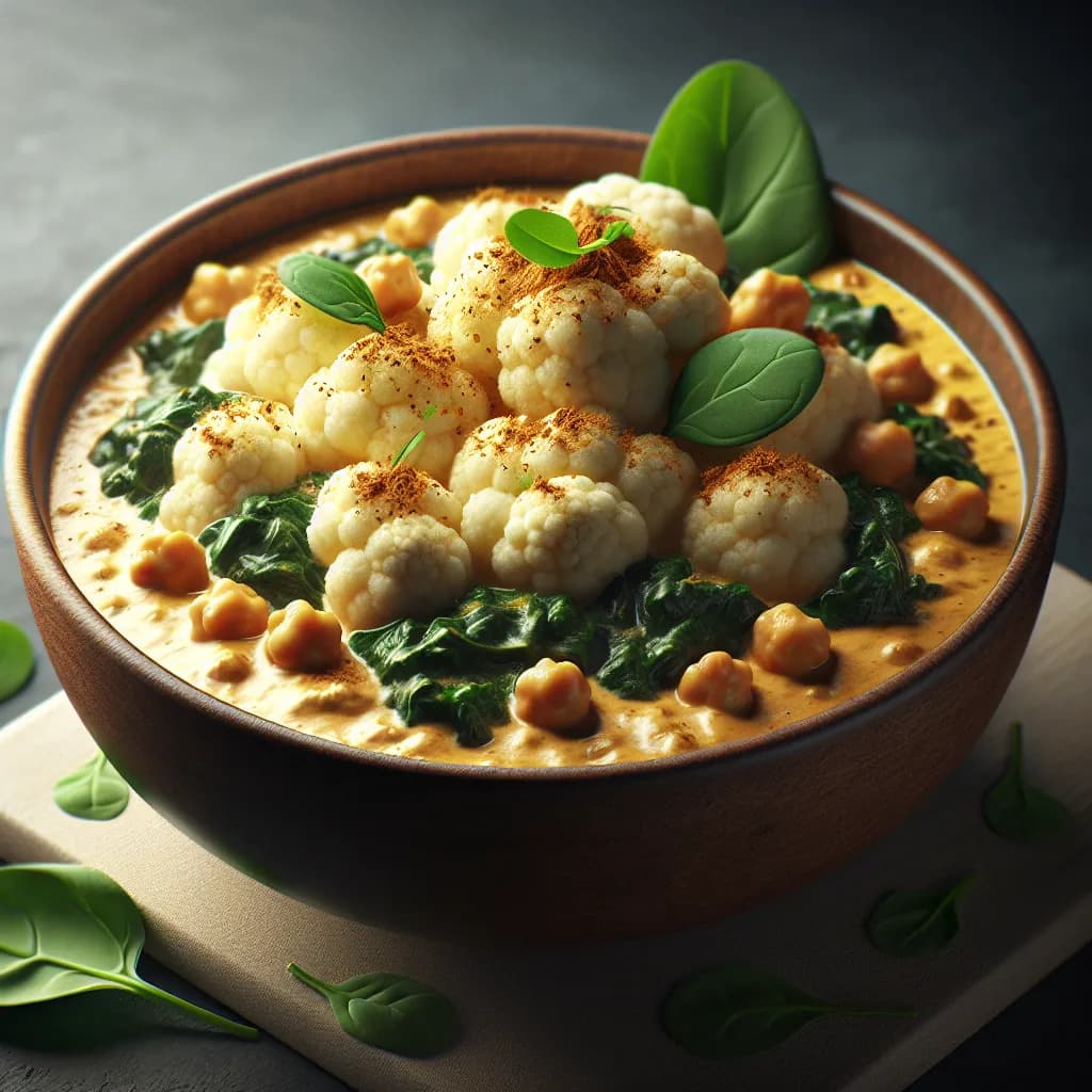 Karfiol-Kokos-Curry
