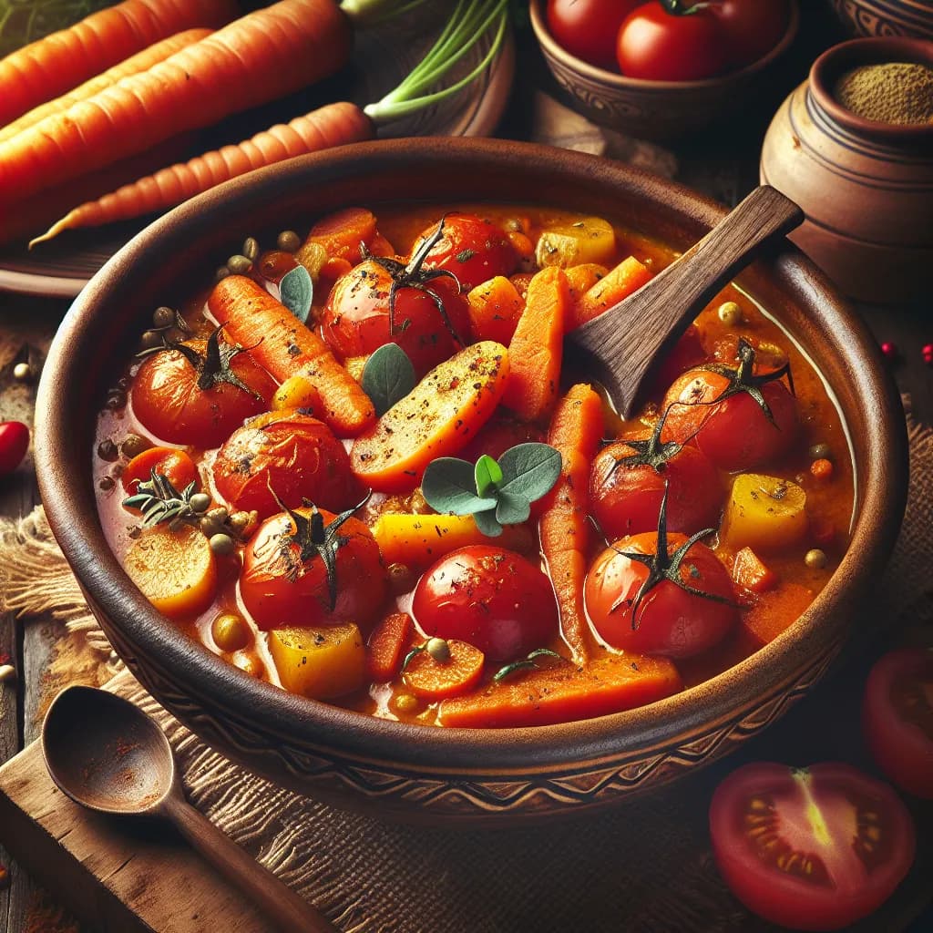 Karotten-Tomaten-Curry