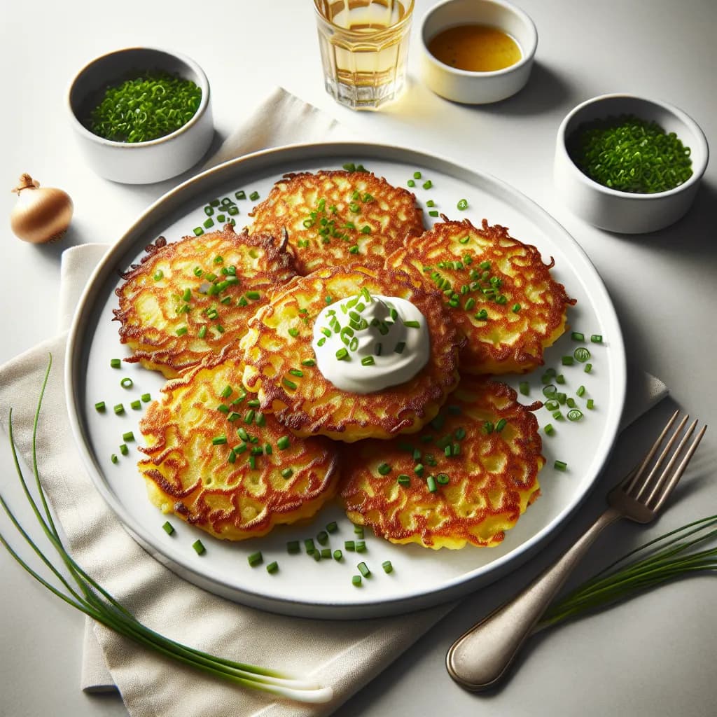 Kartoffel-Schnittlauch-Puffer