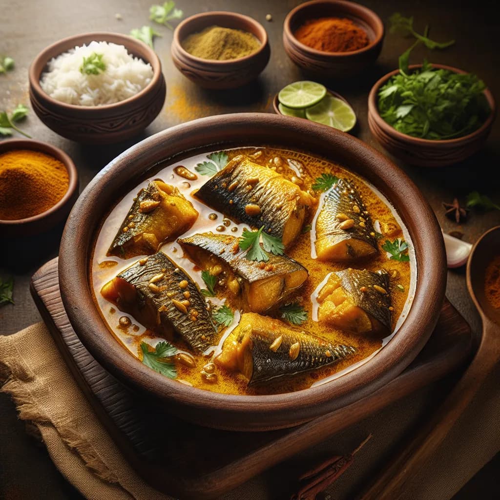 Katla Fish Curry