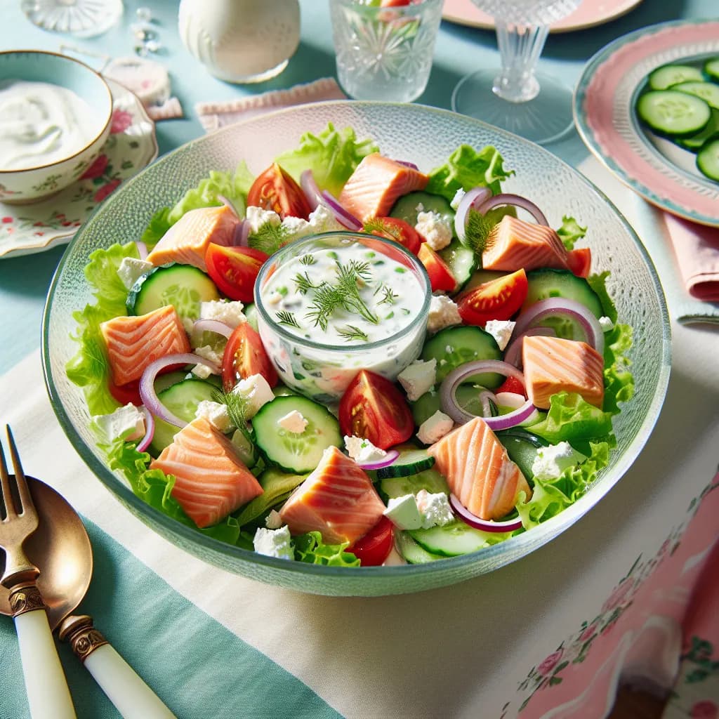 Kefir-Lachs-Salat