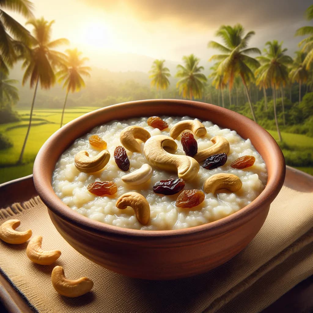 Kerala Coconut Rice Pudding