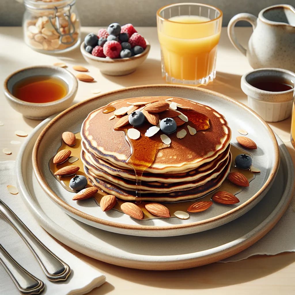 Keto Almond Flour Pancakes