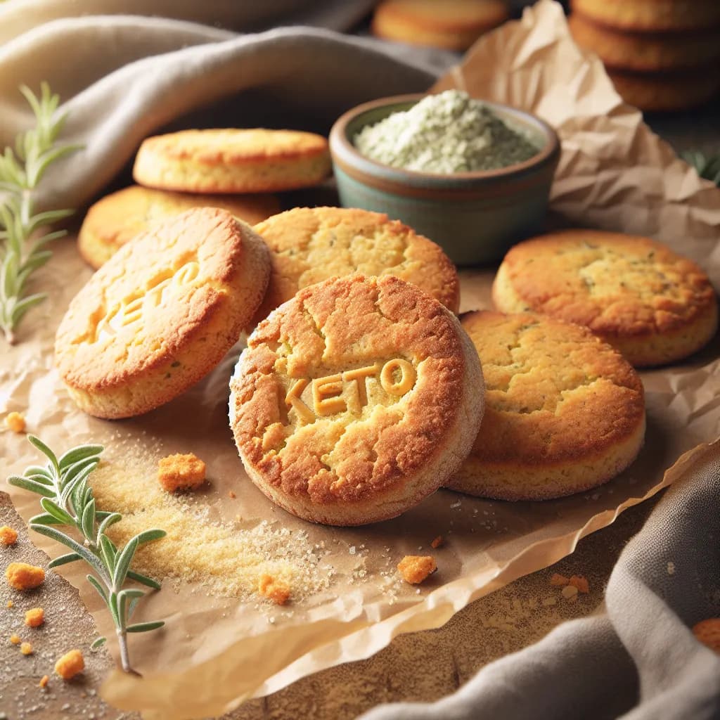 Keto Lupin Flour Biscuits