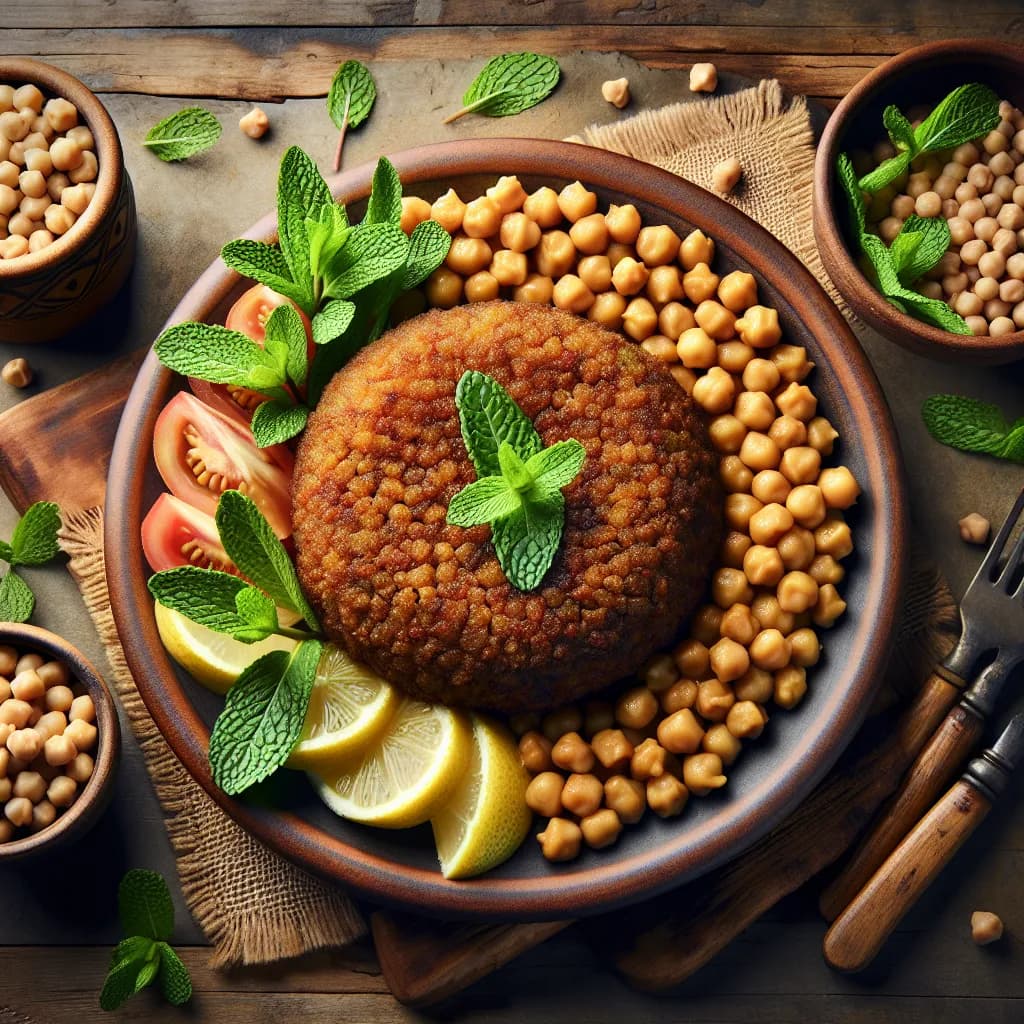 Kibbeh with Chickpeas