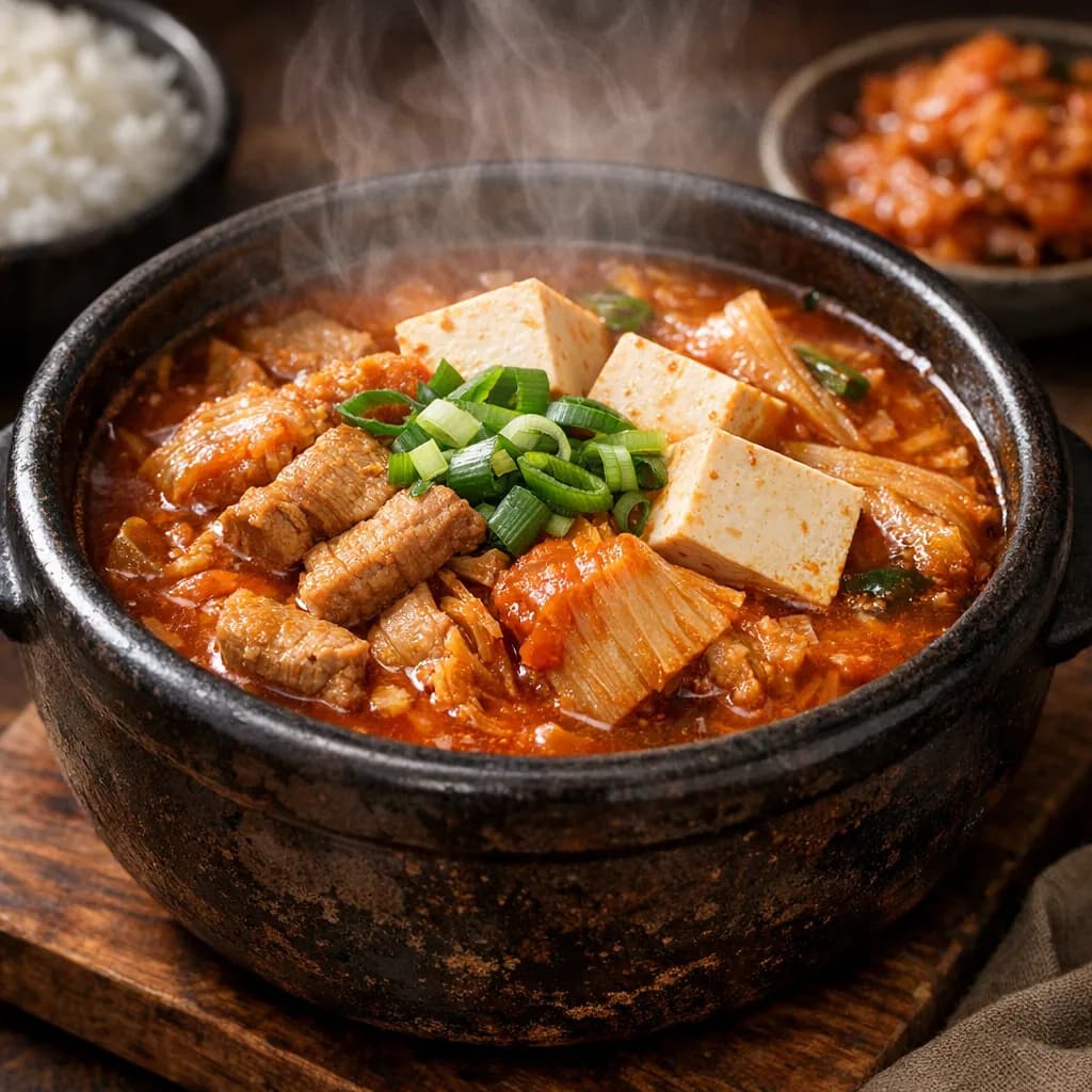 Kimchi Jjigae (Kimchi Stew)