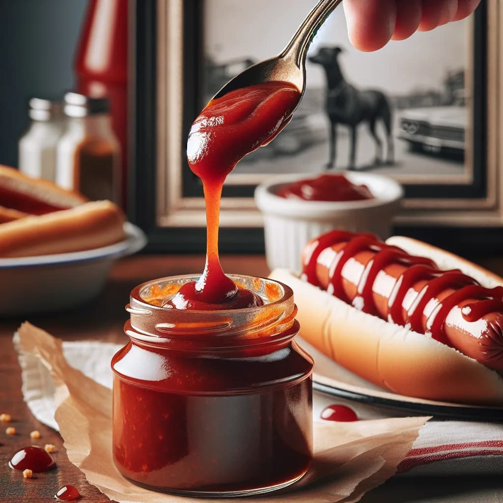Klassische Amerikanische Hotdog-Sauce
