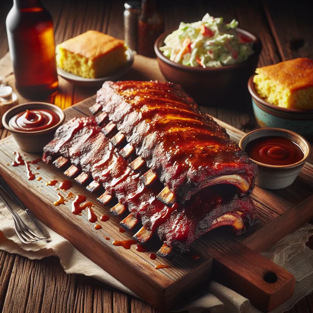 Klassische Amerikanische Spareribs
