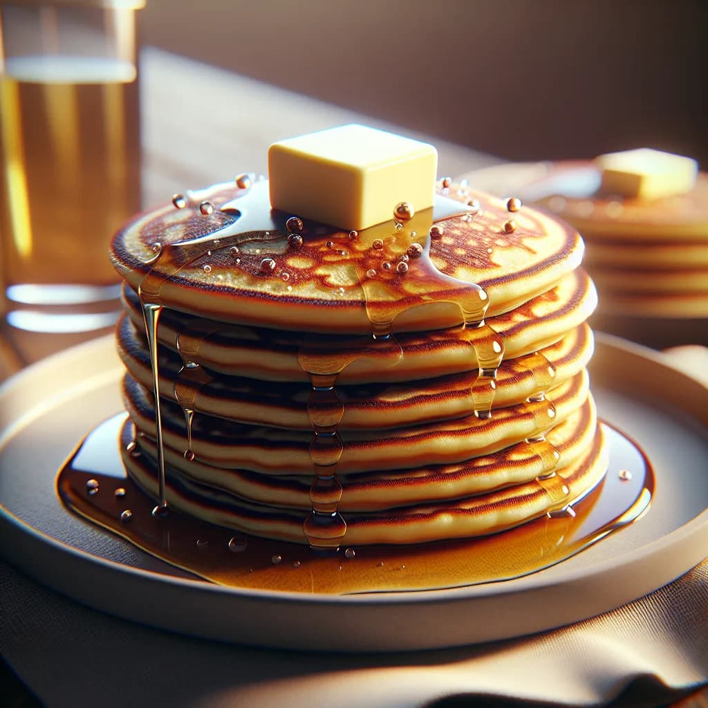 Klassische Pfannkuchen