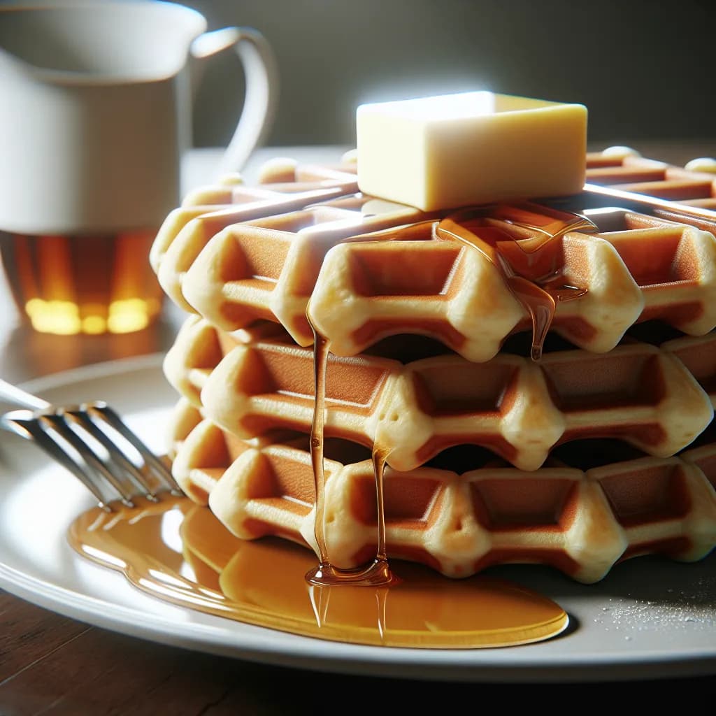 Klassische Waffeln