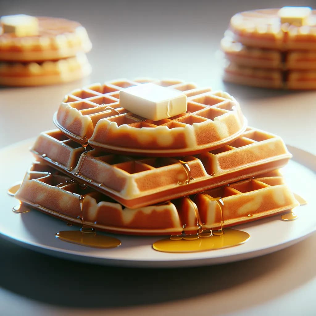Klassische Waffeln