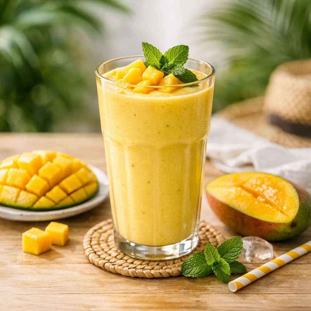 Klassischer Mango-Smoothie