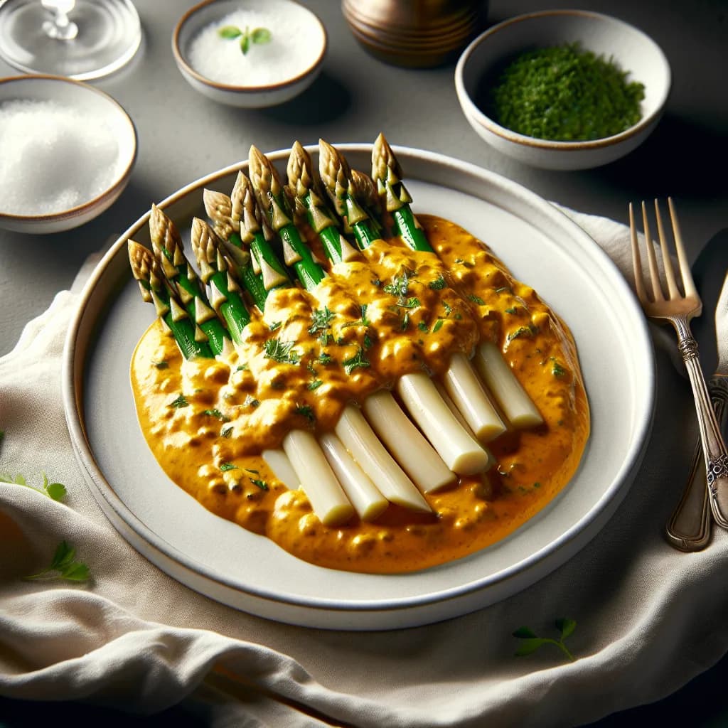 Klassisches Spargelcurry