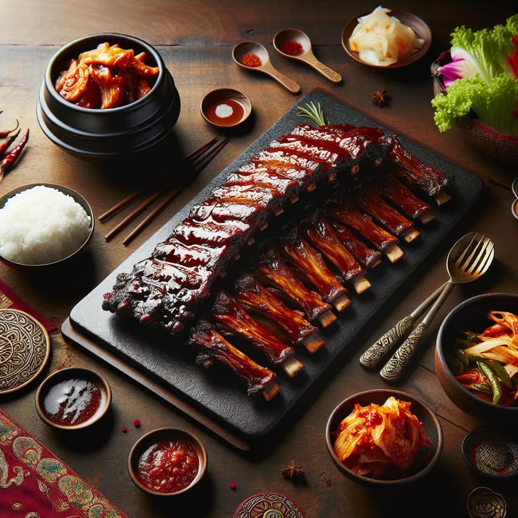 Korean BBQ Country-Style Ribs