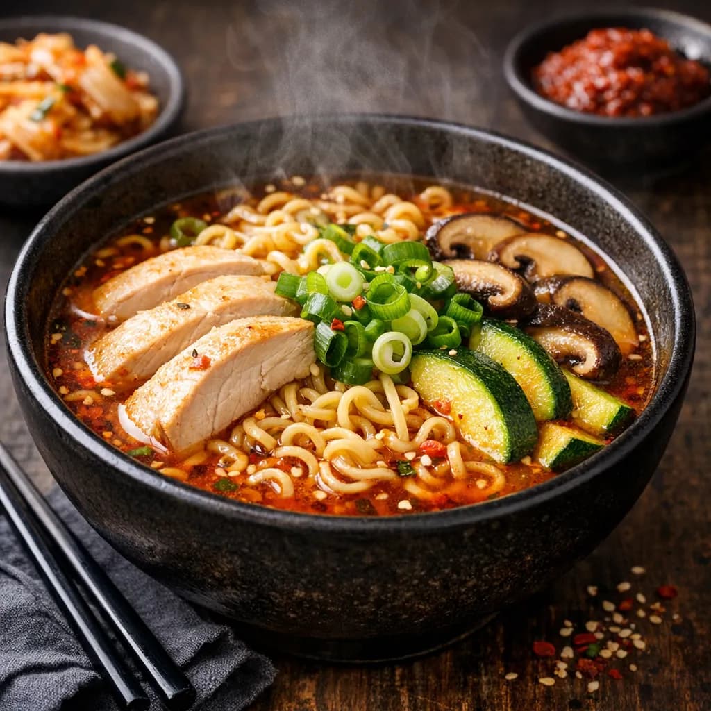 Korean Chicken Ramyeon