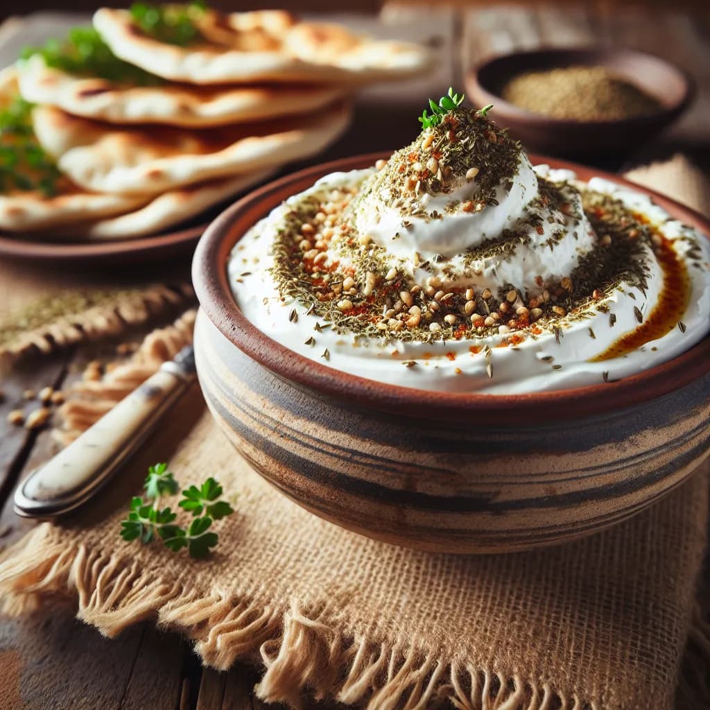 Labneh with Za'atar