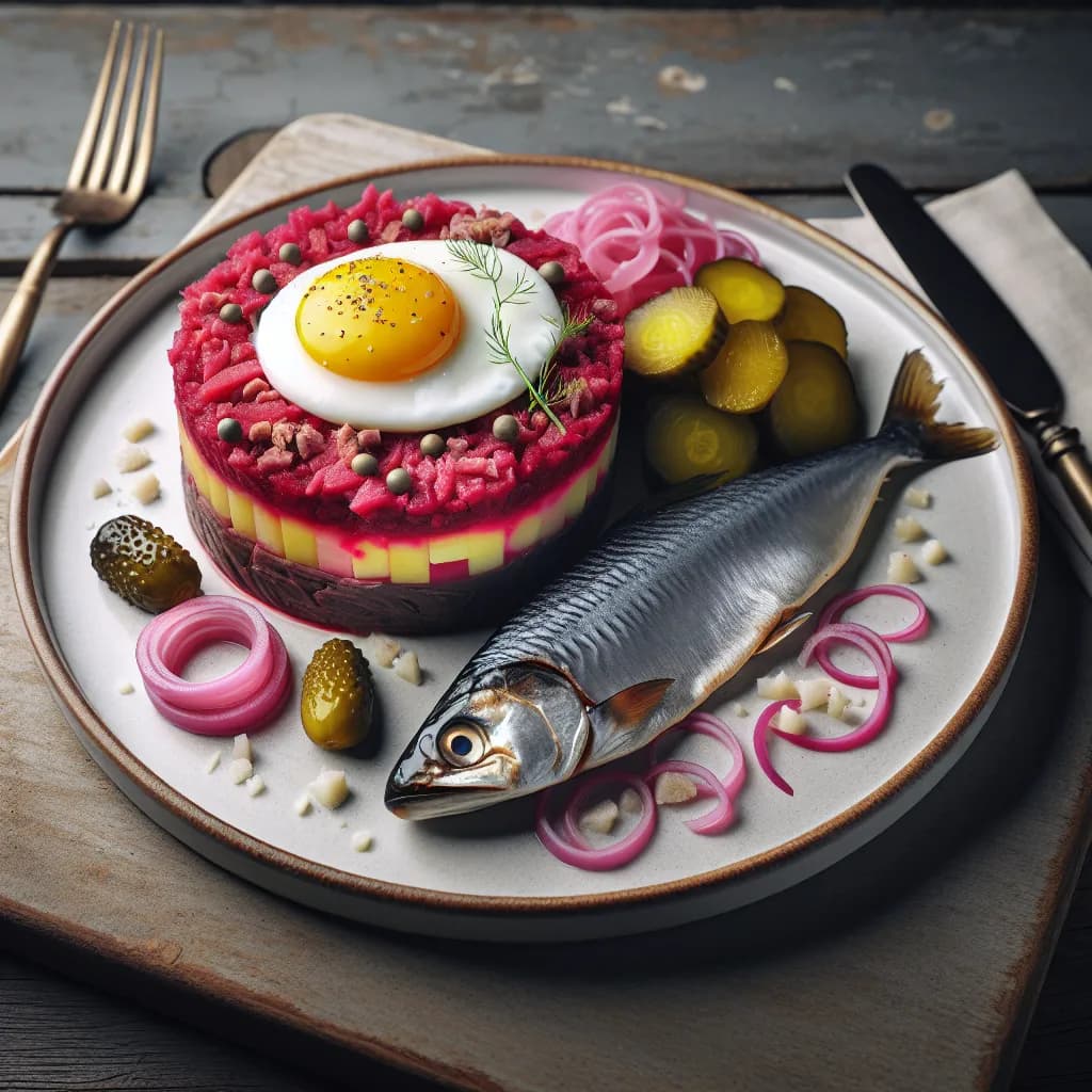 Labskaus Modern mit Hering