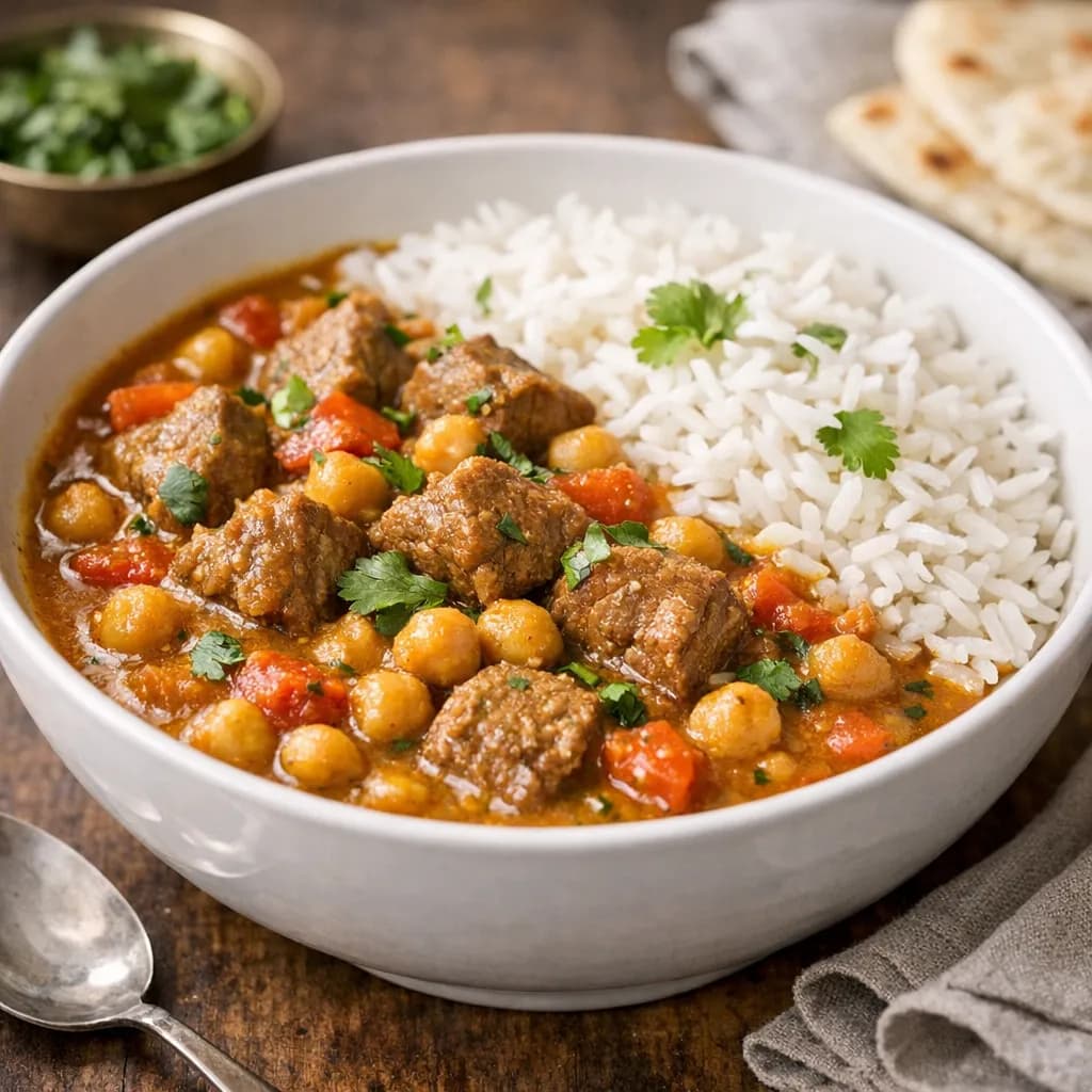 Lamb & Chickpea Mild Curry
