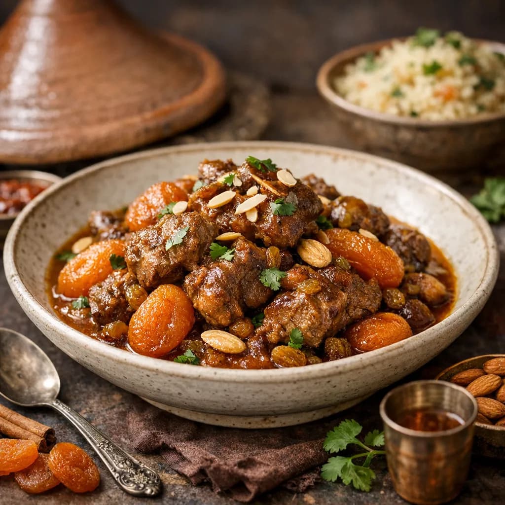 Lamb Tagine with Apricots