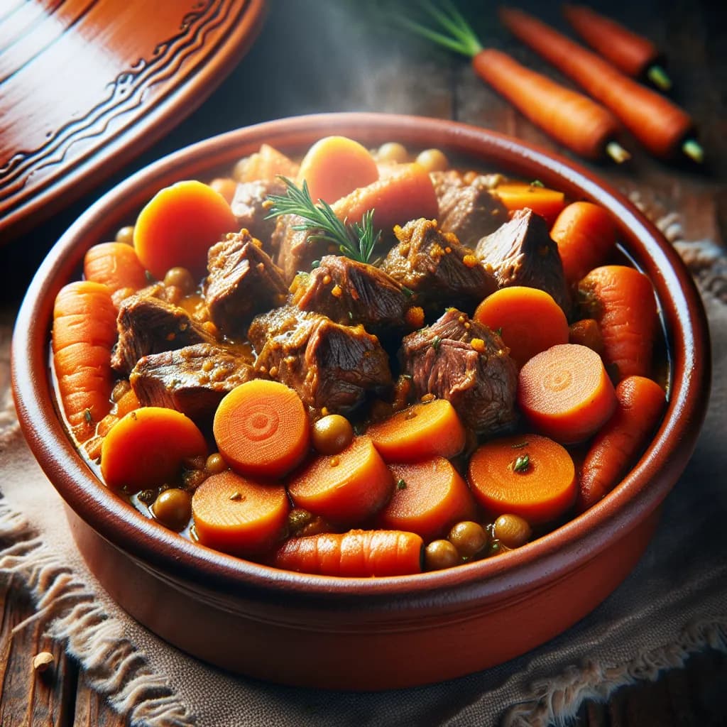 Lamb and Carrot Tagine