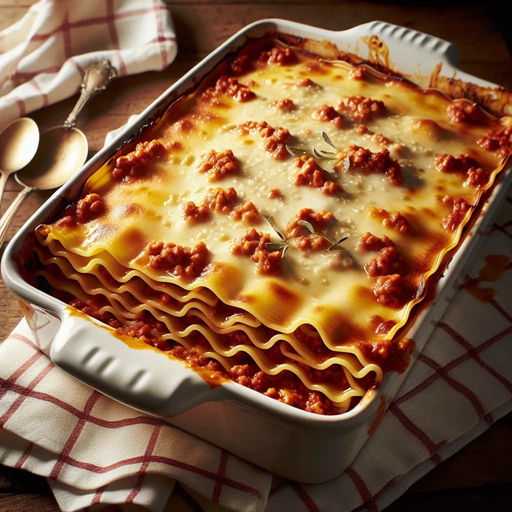 Lasagne alla Bolognese