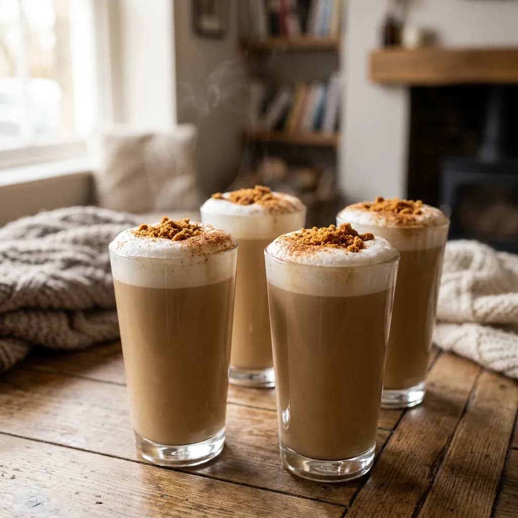 Latte spéculoos chaud classique
