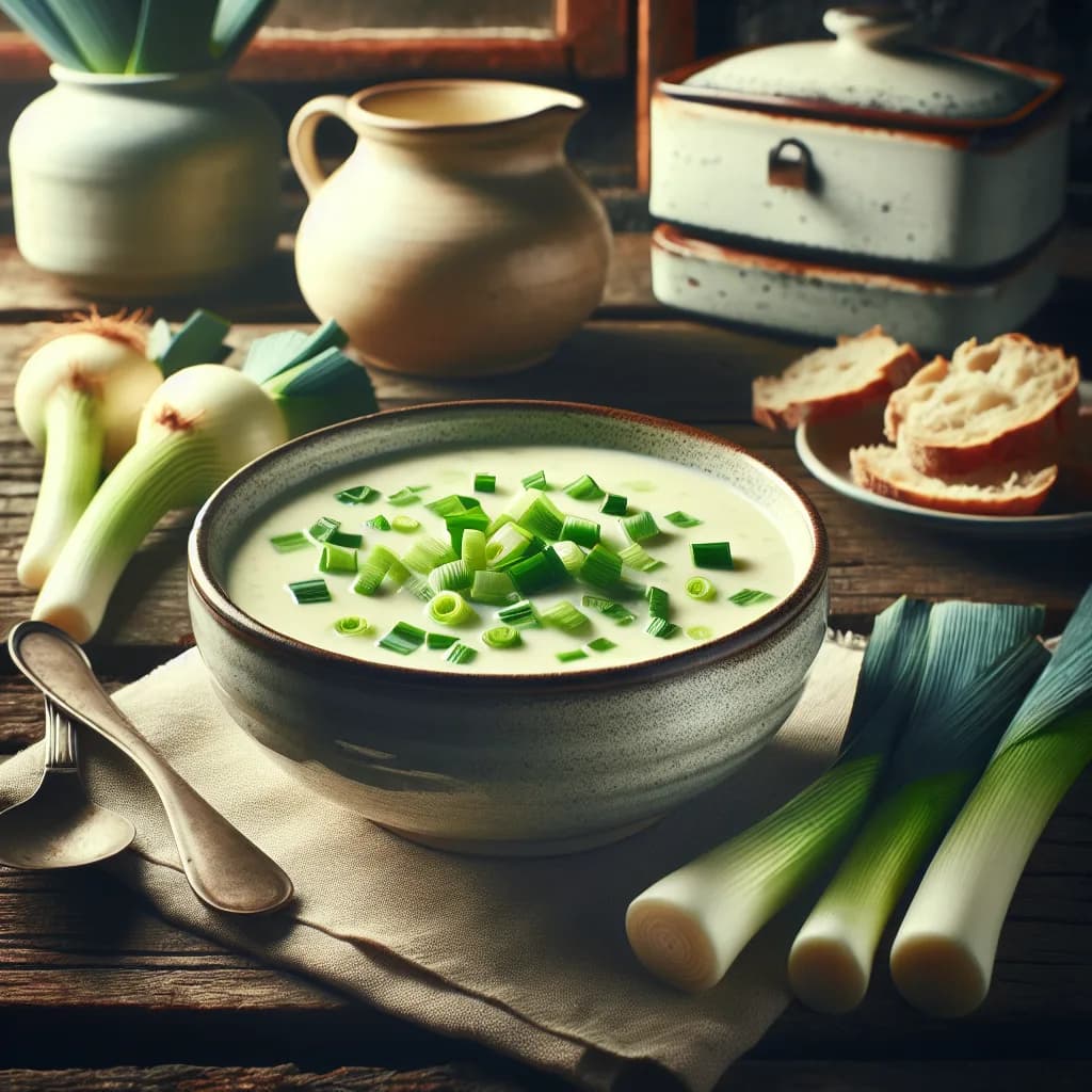 Lauch-Sahne-Suppe